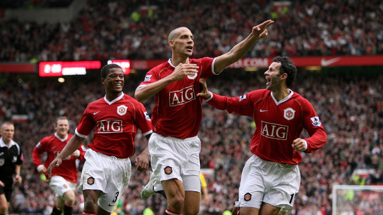 rio ferdinand, rajan gigs, patris evra