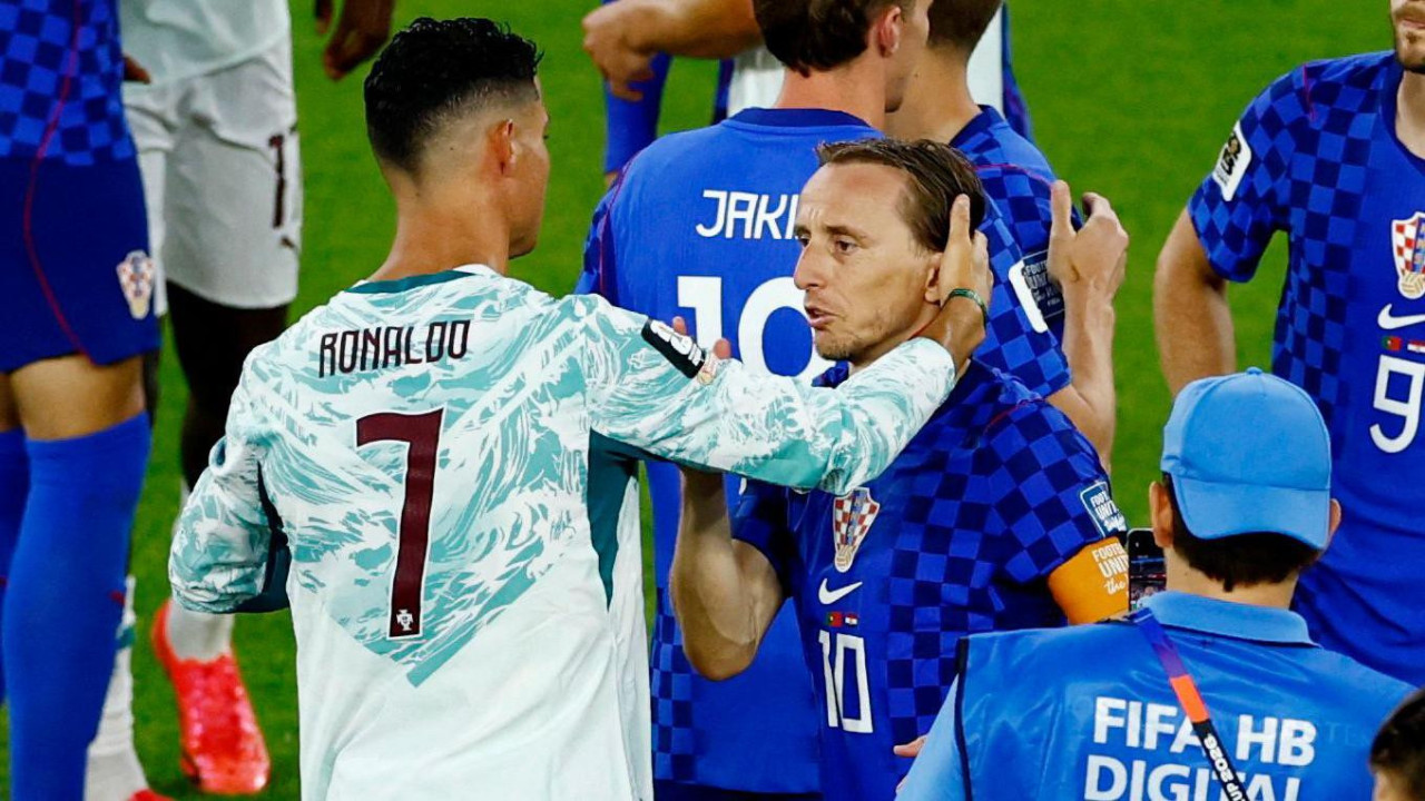 kristijano ronaldo i luka modrić