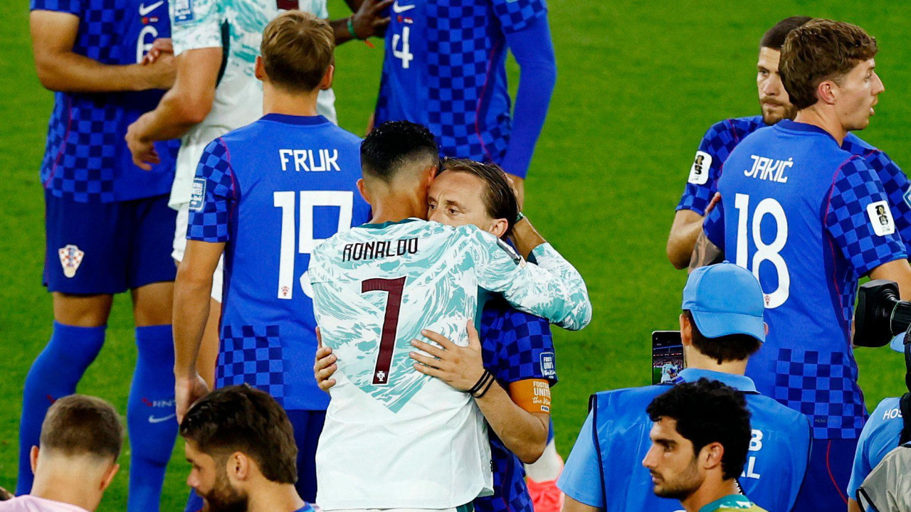kristijano ronaldo i luka modrić