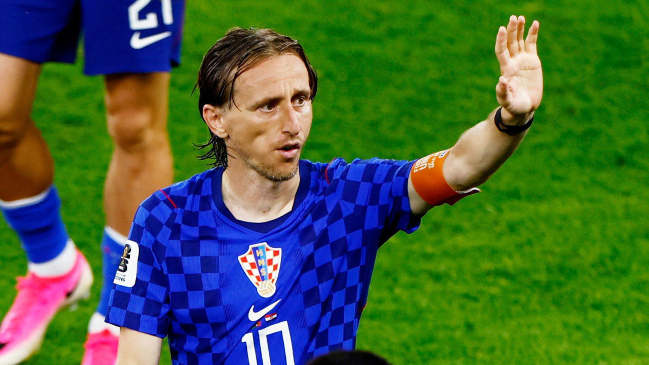 Luka Modrić se oprašta od navijača Hrvatske
