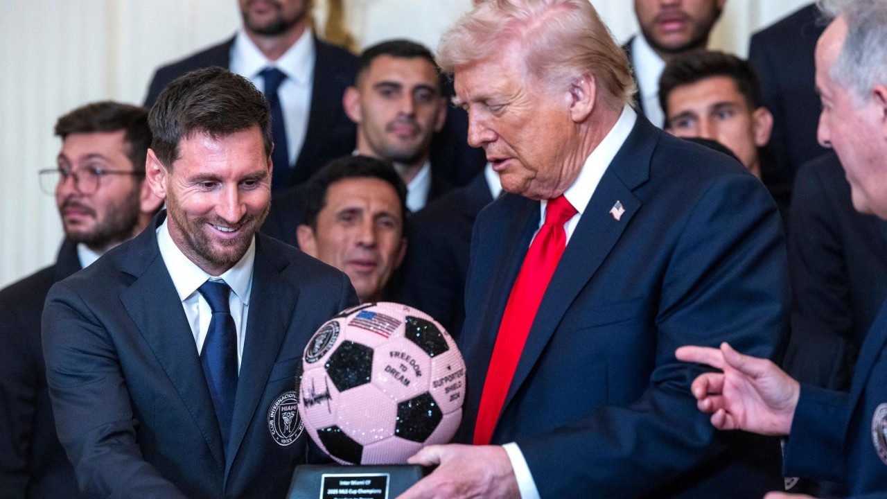Lionel Mesi i Donald Tramp u Beloj kući