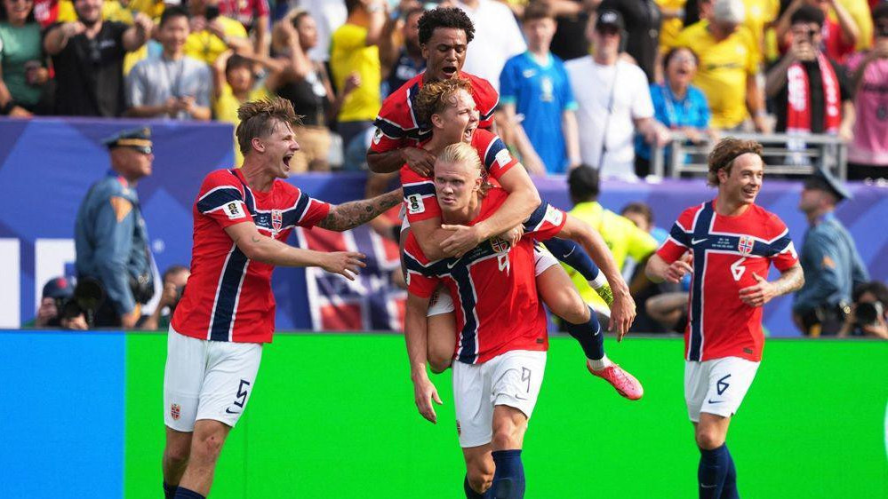 haland i norveški fudbaleri, svetsko prvenstvo