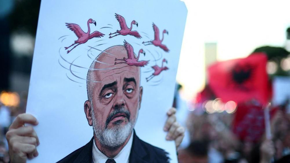 Edi Rama i protesti