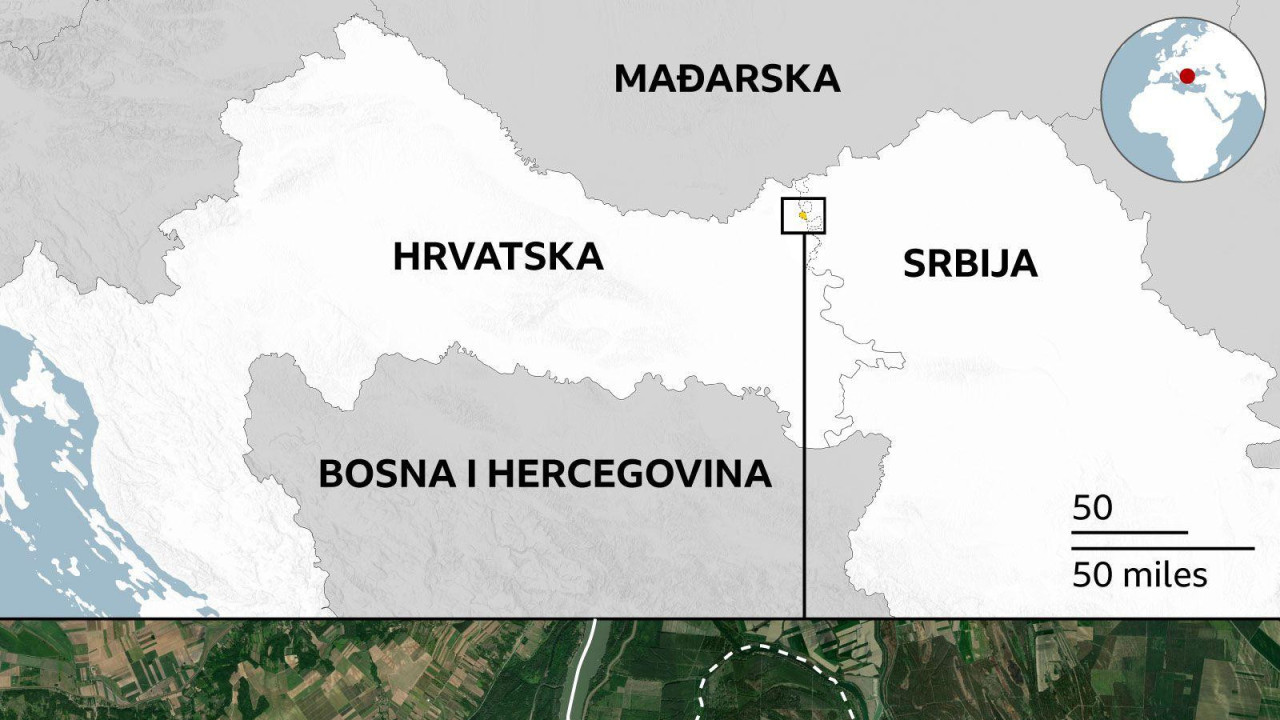 liberland, gde je liberland, mapa liberlanda