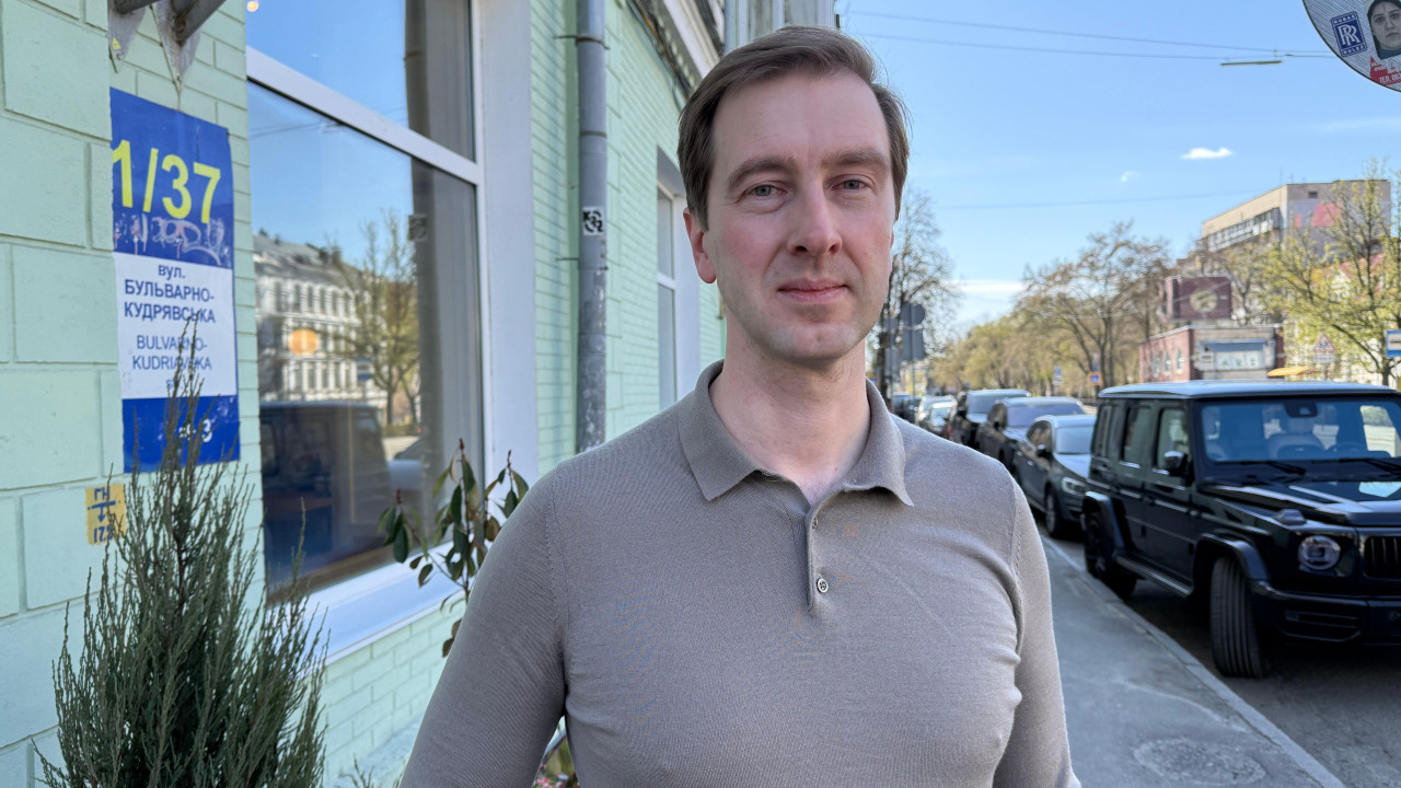Ivan Stupak na ulicama Kijeva
