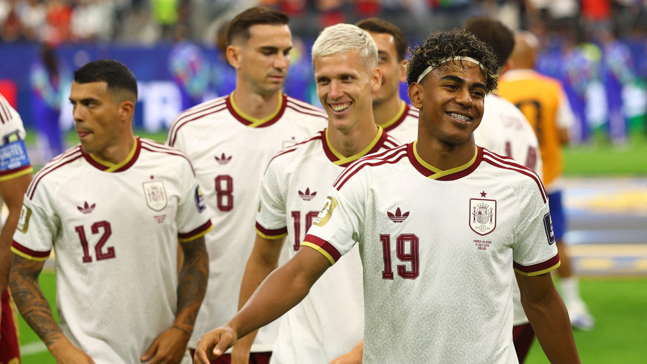 lamin jamal, dani olmo, fudbaleri španije