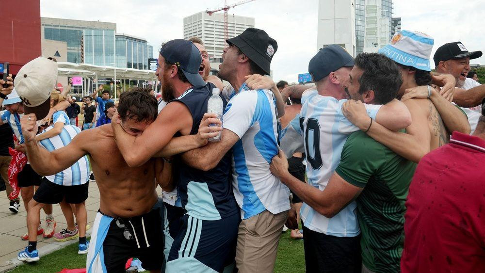 navijači argentine, argetinski navijači, svetsko prvenstvo u fudbalu