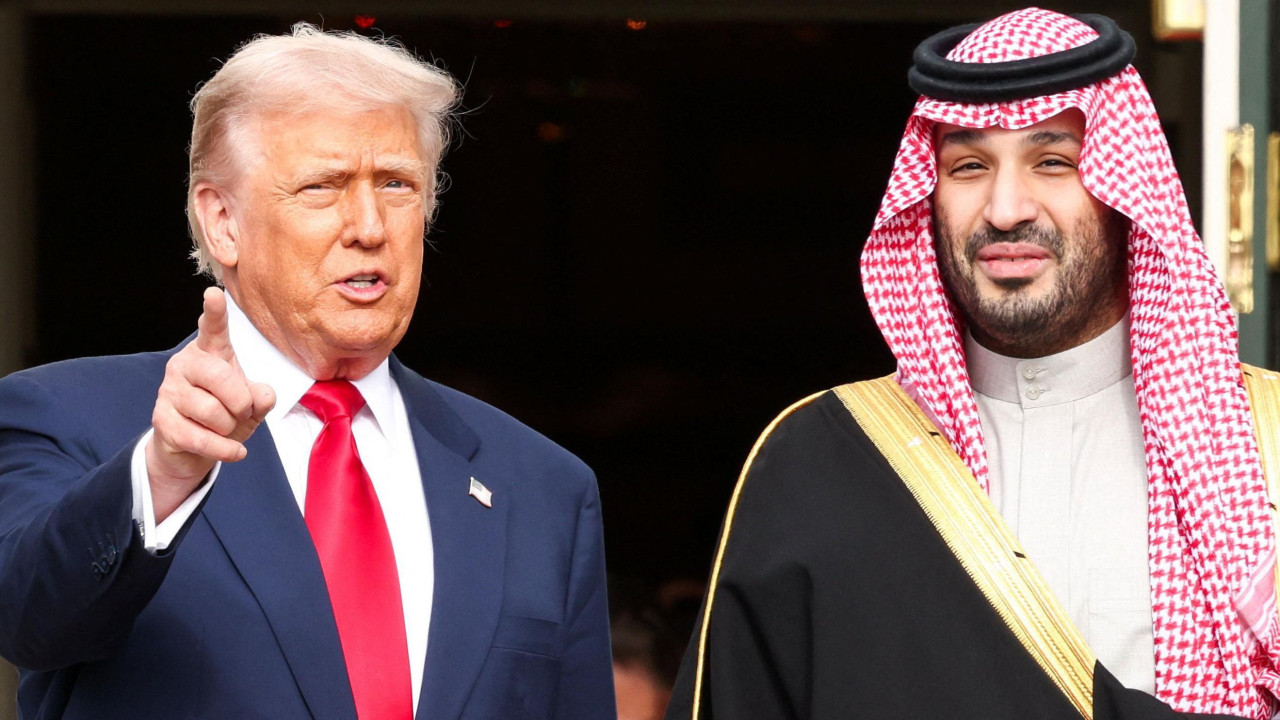 Donald Tramp, predsednik SAD i saudijski prestolonaslednik Muhamed bin Salman u Beloj kući