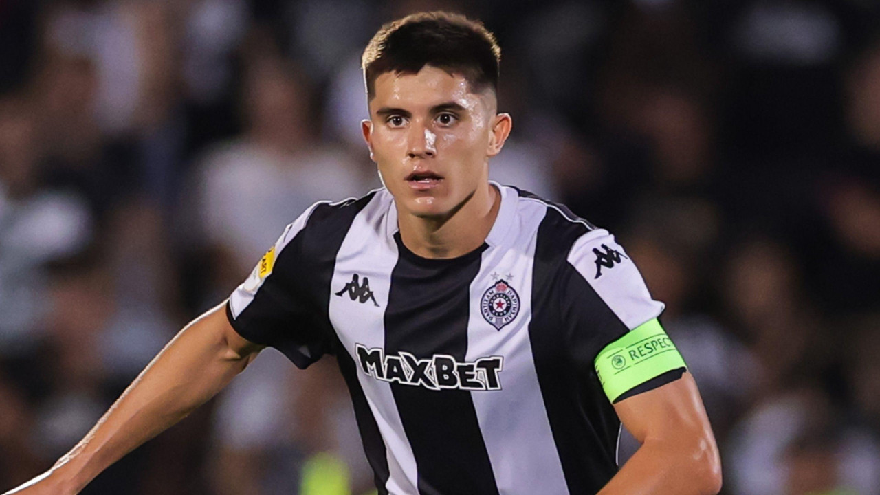 Vanja Dragojevic in action for Partizan