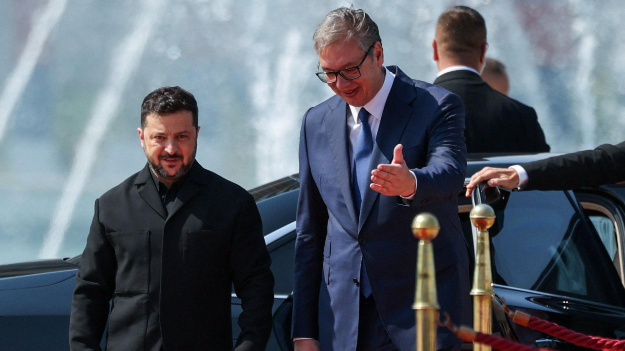 Predsednici Ukrajine i Srbije u Beogradu