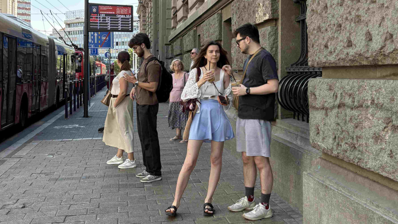 Mladi ljudi u Beogradu