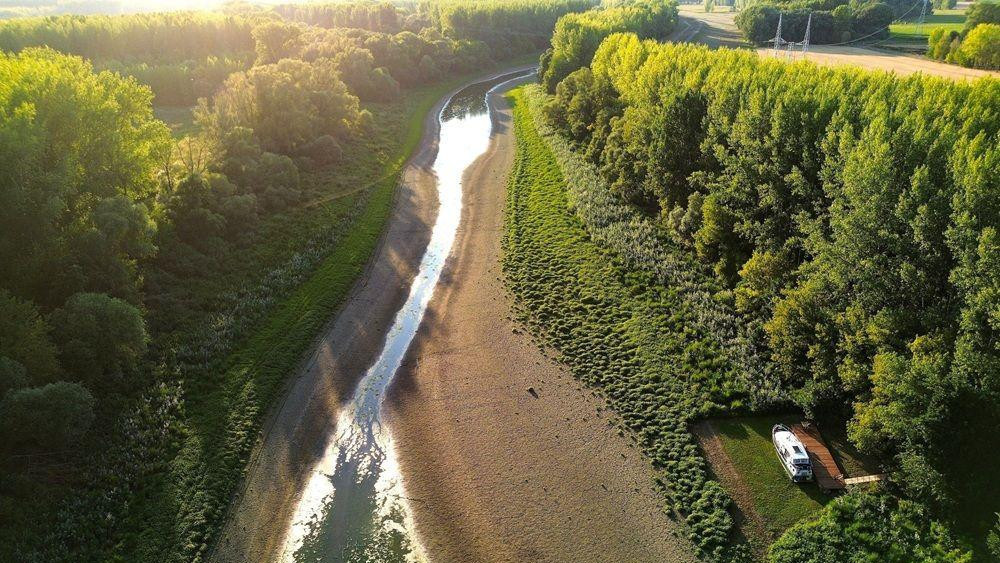 dunav u mađarskoj, nizak vodostaj dunava