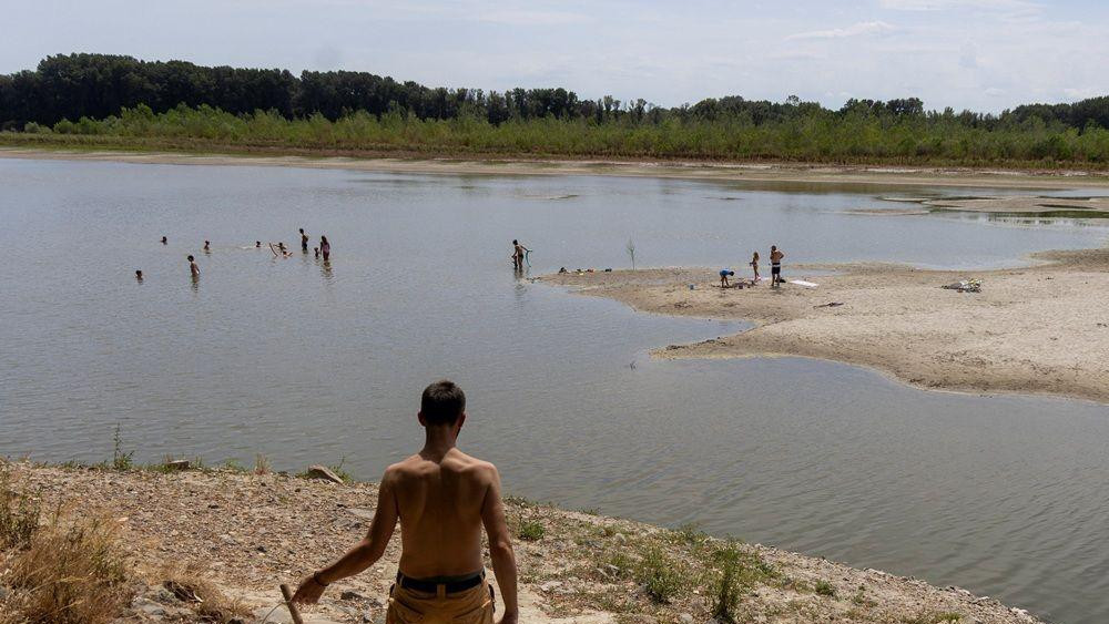 dunav, nizak vodostaj dunava, dunav kod apatina