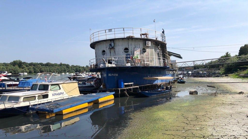 dunav, nizak vodostaj dunava, dunav u Beogradu