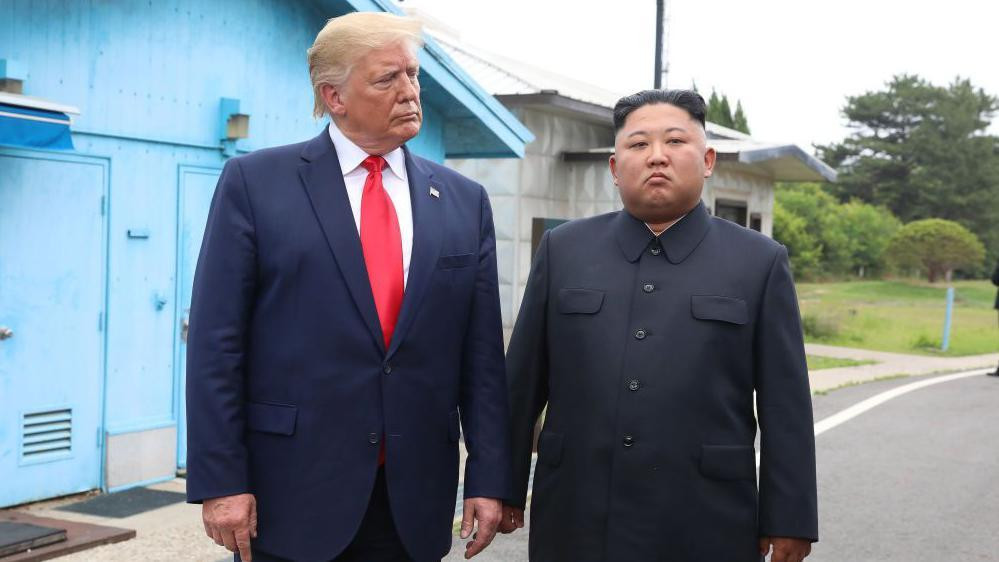 donald tramp i kim džong un