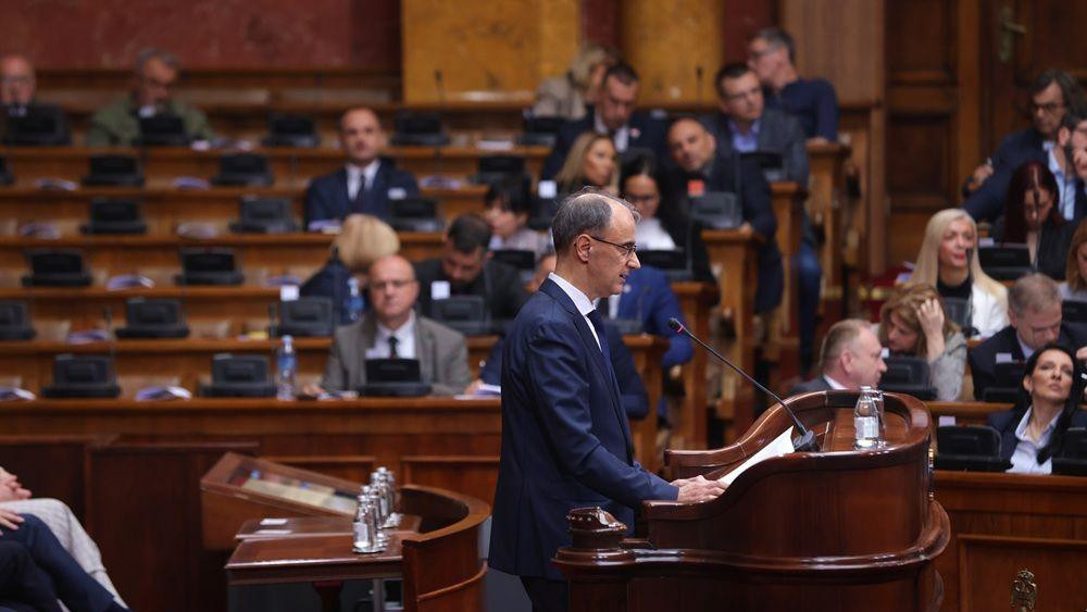 đuro macut i opozicija u skupštini