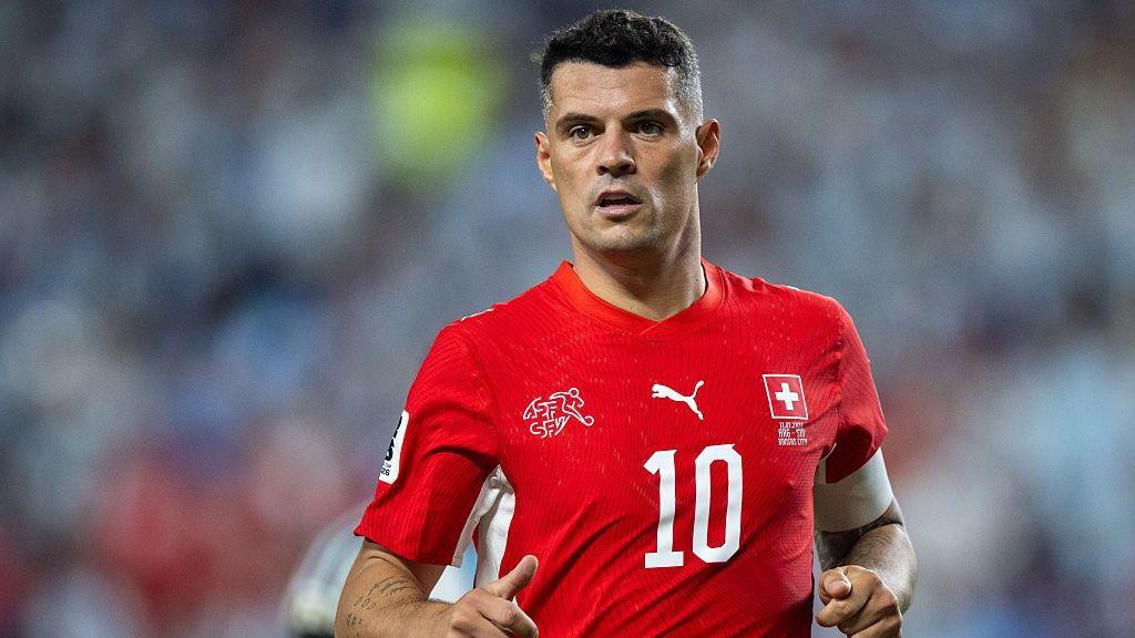 Granit Džaka u dresu švajcarske reprezentacije