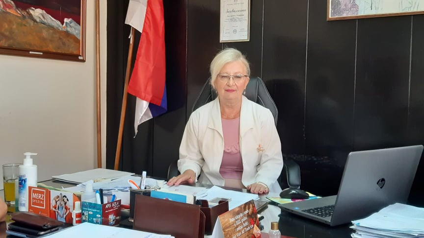 Foto/ T.S. dr Snežana Stojković direktorka Doma zdravlja
