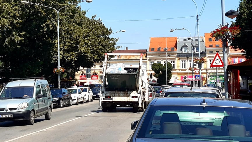vozilo za prevoz kontejnera