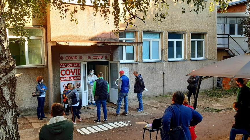Foto/T.S. Kovid ambulanta nedelja 17. oktobar