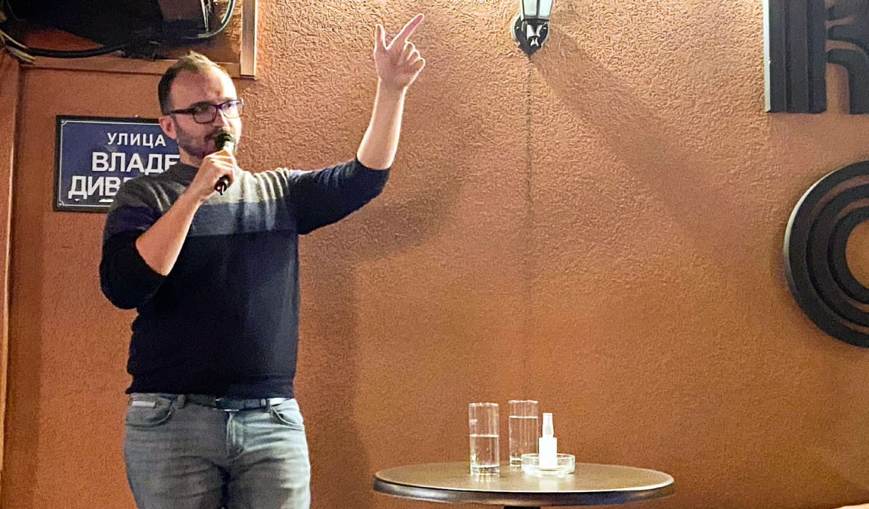 Foto: Boom93/R. Momirović – Komičar Mišo Babić