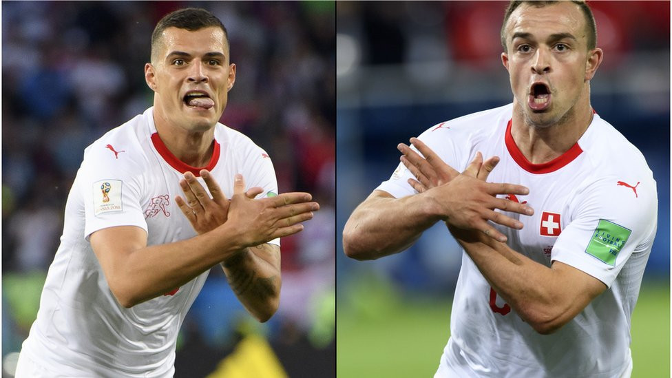 Džaka i Šađiri su slavili uz nacionalističke pokrete