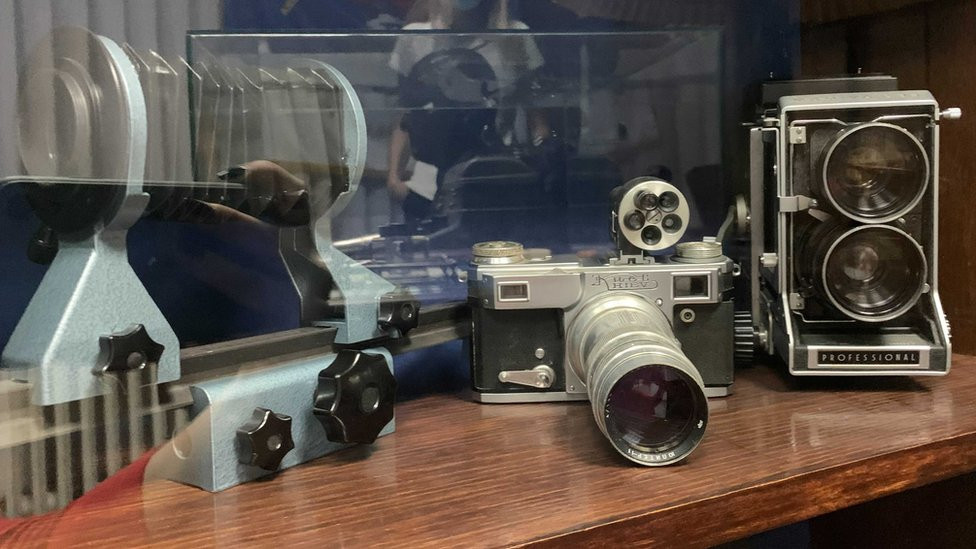 Fotoaparati koje je Rajs koristio u prvim decenijama 20. veka