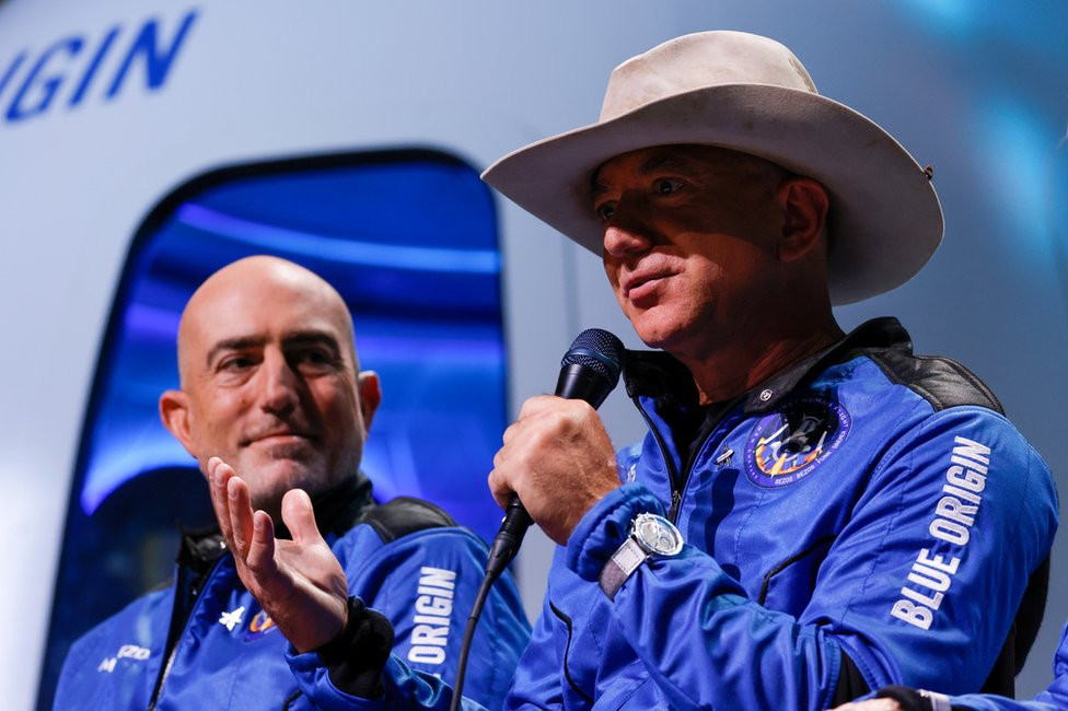 Mark i Džef Bezos