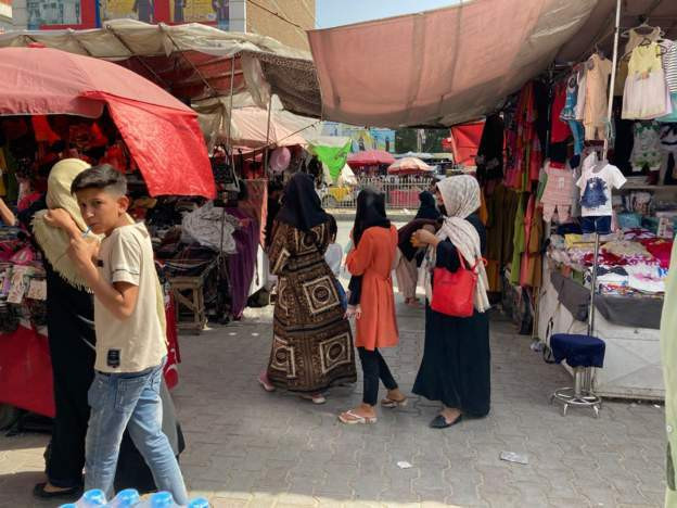 Market u Kabulu, avgust 2021.