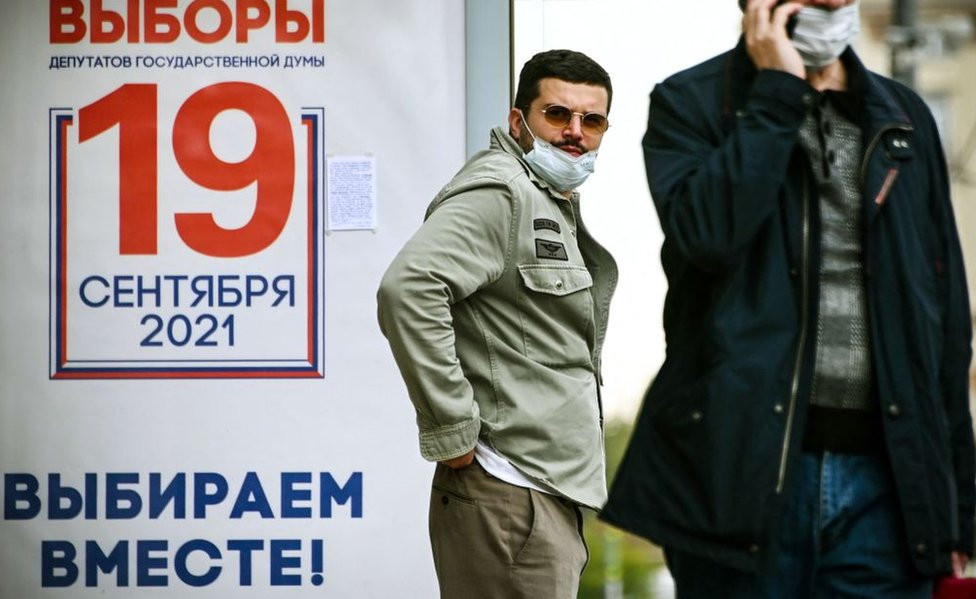 Moscow poster for saying "Together we Choose"