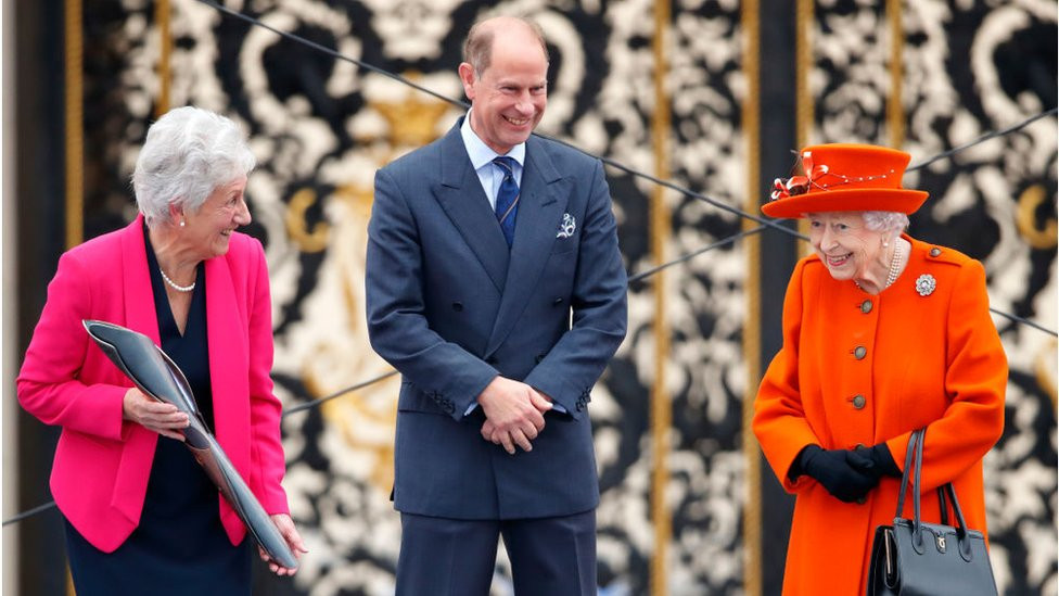 Kraljica i princ Edvard