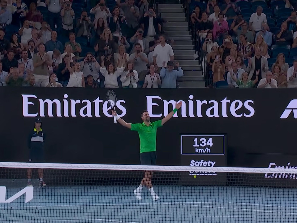 Foto: Printscreen / YouTube / Australian Open