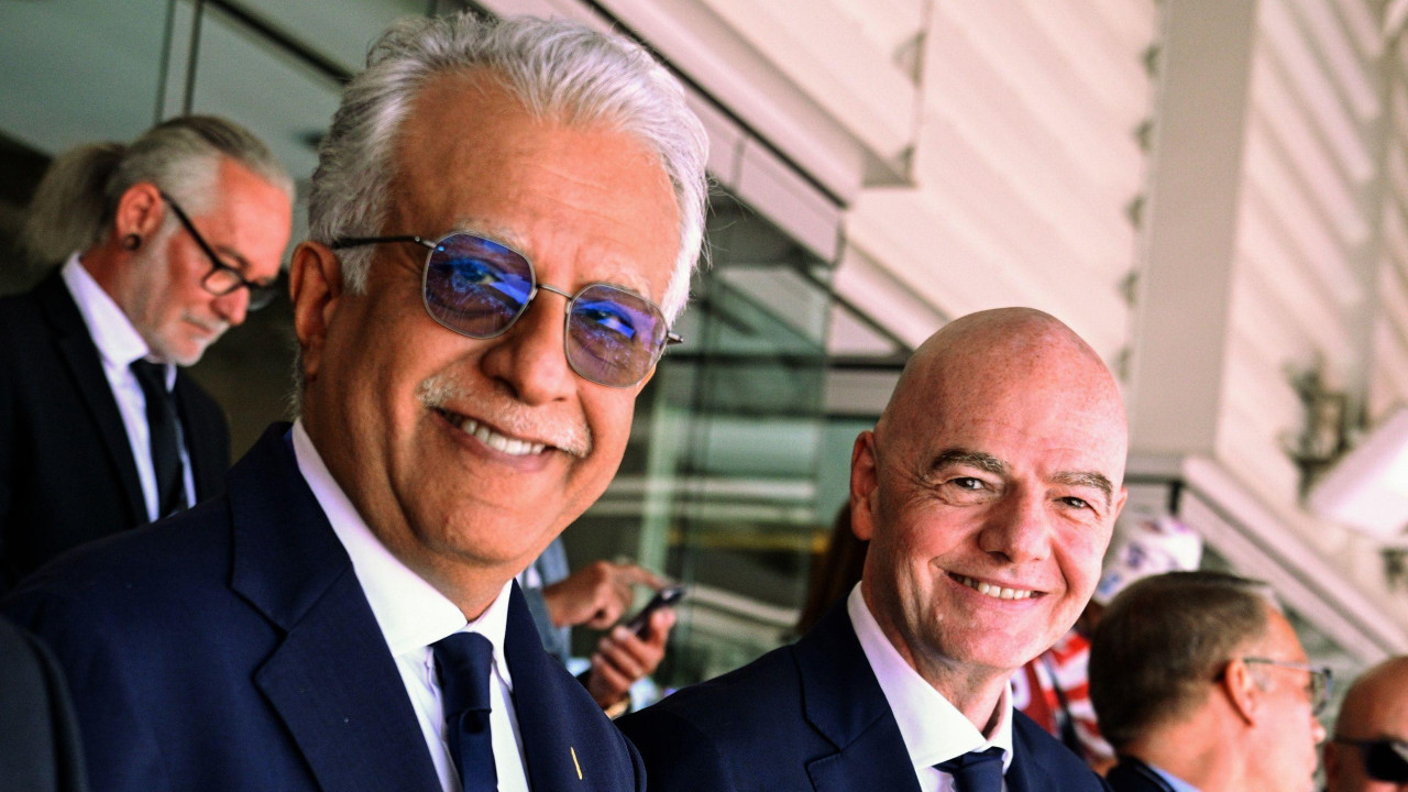 šeik Salman bin Ibrahim Al Kalifa i Đani Infantino