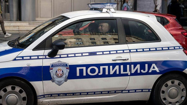 Policijski automobil u Beogradu, oktobar 2026.