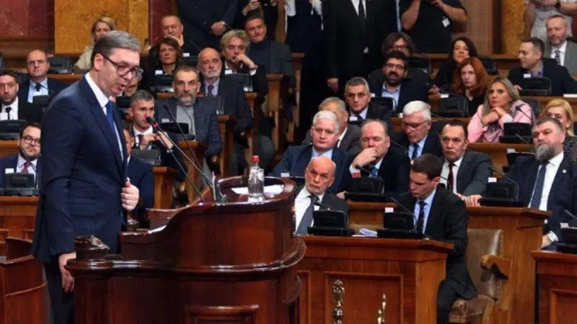 Vučić u skupštini