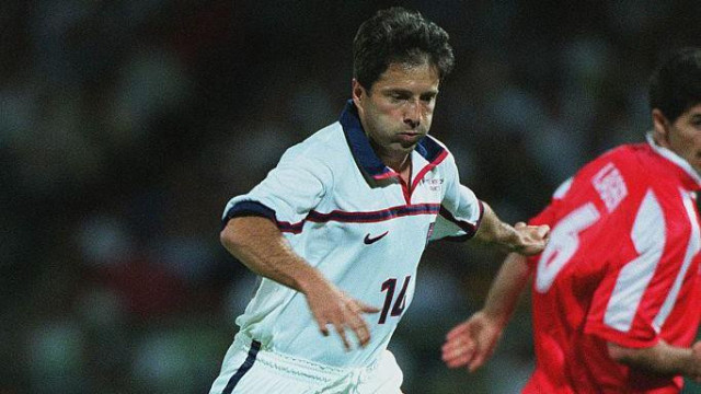 Preki Radosavljević u dresu reprezentacije SAD na Svetskom prvenstvu 1998.