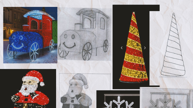 Foto: Ilustracija Boom93 / Konkursna dokumentacija / novogodisnjefigure.rs