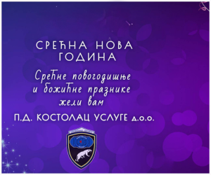Kostolac usluge - nova godina 2026